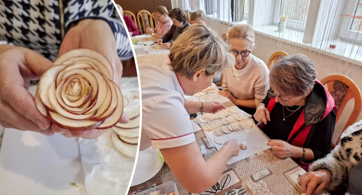 Zdjcie:  Koło Gospodyń Wiejskich „Słowianki” w Podebłociu zorganizowało warsztaty carvingu, które wprowadziły uczestniczki w świat kreatywnej dekoracji jedzenia, fot. KGW Słowianki Podebłocie