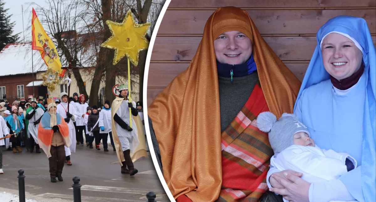 Inne, Barwny Orszak Trzech Króli ożywił ulice Żelechowa zobacz wyjątkowe chwile! [ZDJĘCIA] - zdjęcie, fotografia