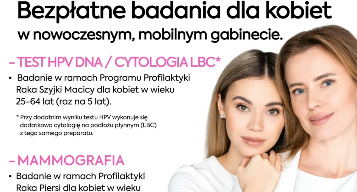 Inne Miejskie, Bezpłatne badania nowoczesnym Cytomammobusie Zapisz zrób siebie! - zdjęcie, fotografia