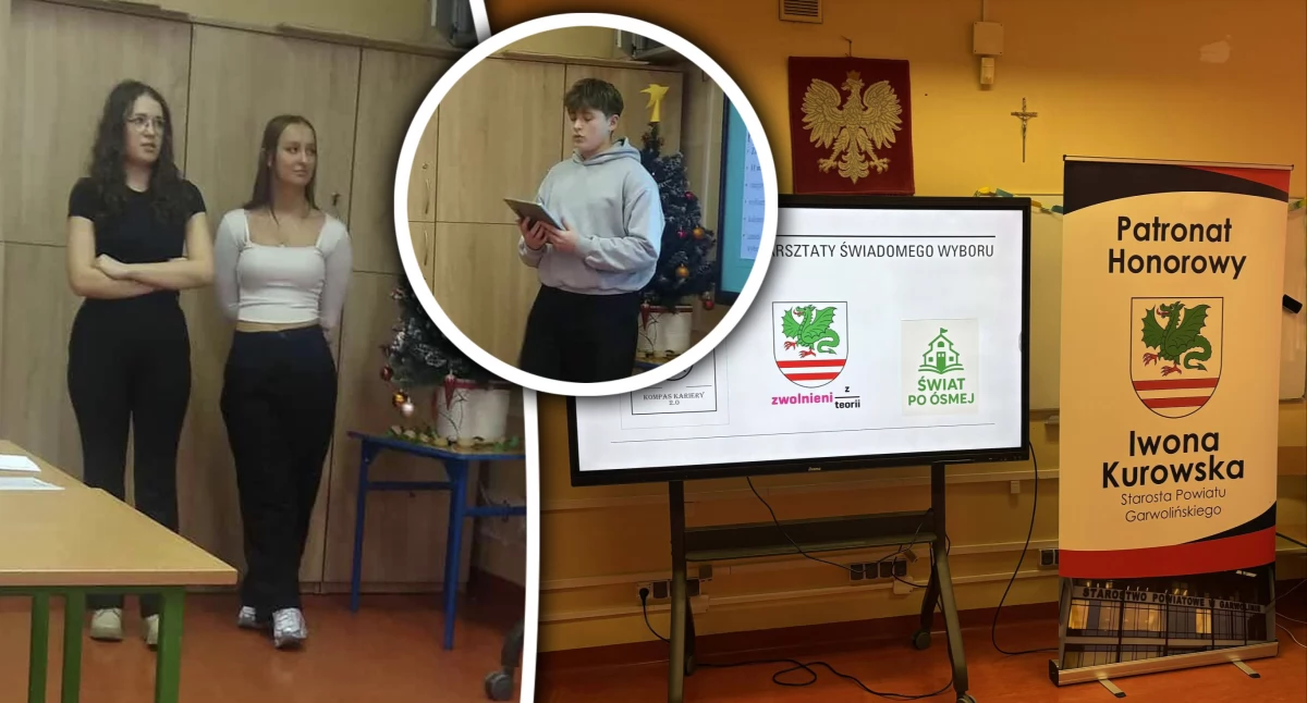 Inne Miejskie, Młodzi Garwolina wspierają ósmoklasistów wyborze szkoły ponadpodstawowej - zdjęcie, fotografia