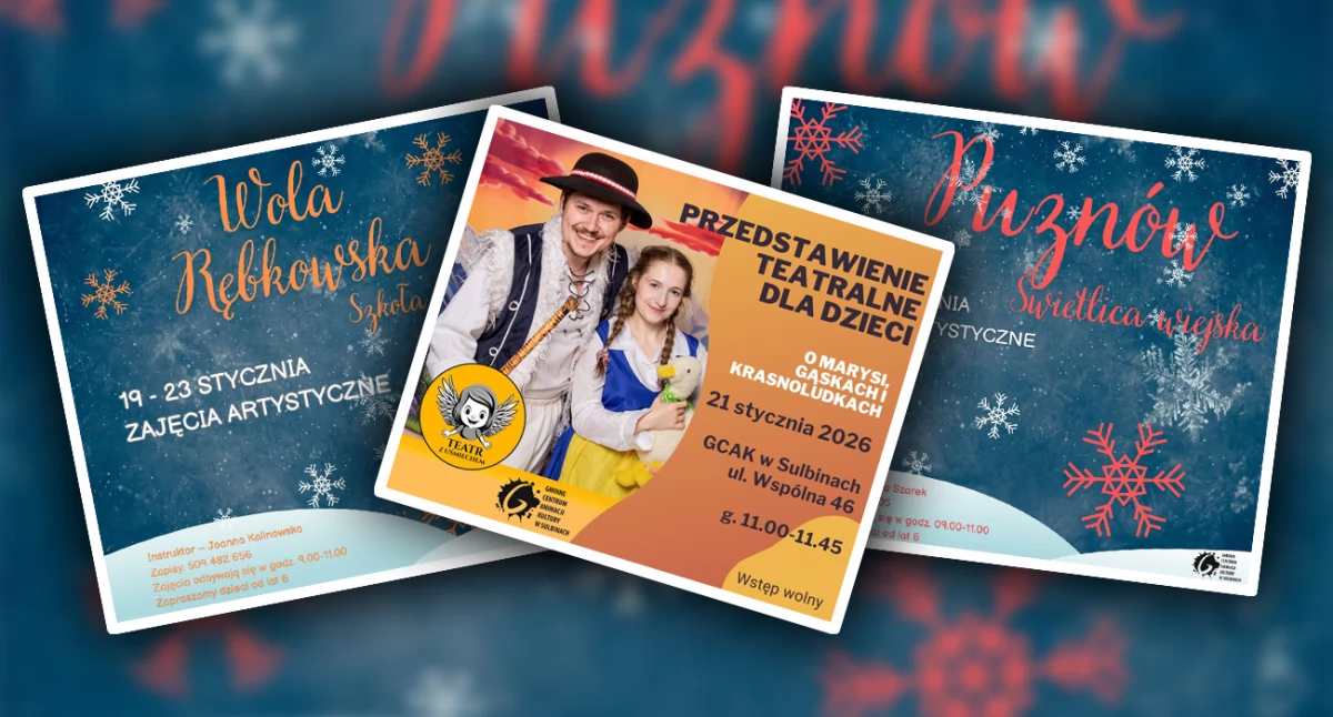 Spotkania, Ferie pełne kreatywności Warsztaty spektakl dzieci - zdjęcie, fotografia