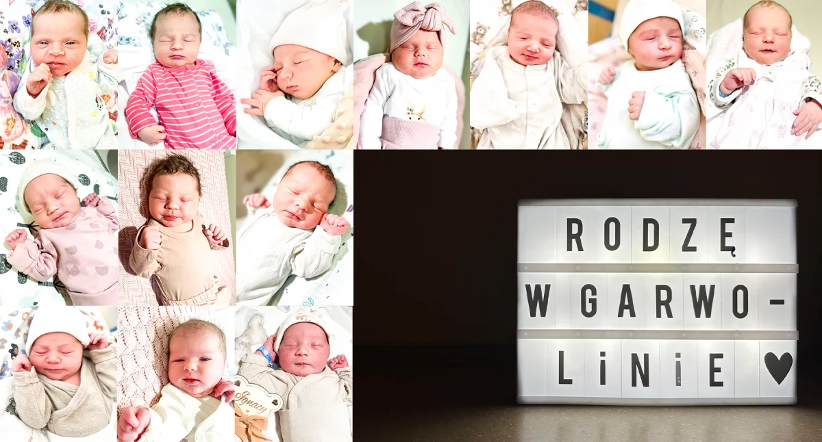 Inne Ciekawostki, najmłodsi mieszkańcy Noworodki garwolińskiej porodówki - zdjęcie, fotografia