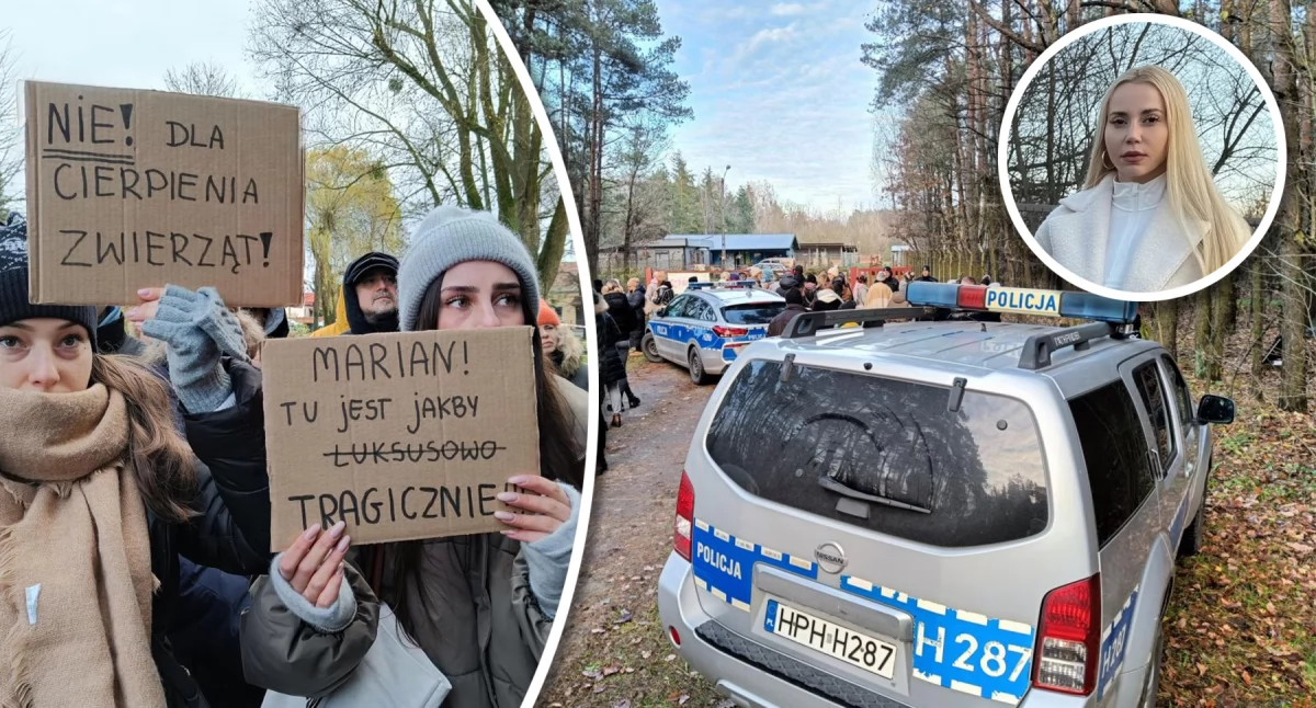 Inne Ciekawostki, Policja apeluje spokój podczas protestu Sobolewie Udział wydarzeniu zapowiedziała Marianna Schreiber - zdjęcie, fotografia