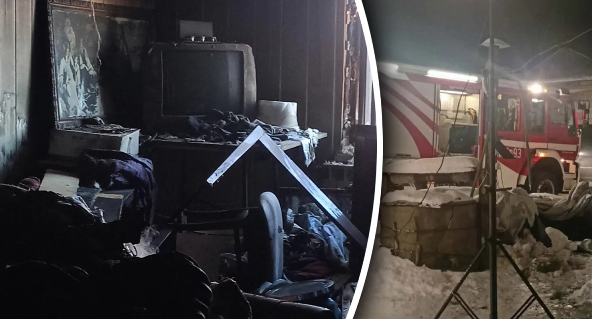 Charytatywnie, Pożar zrujnował życie czteroosobowej rodziny - zdjęcie, fotografia