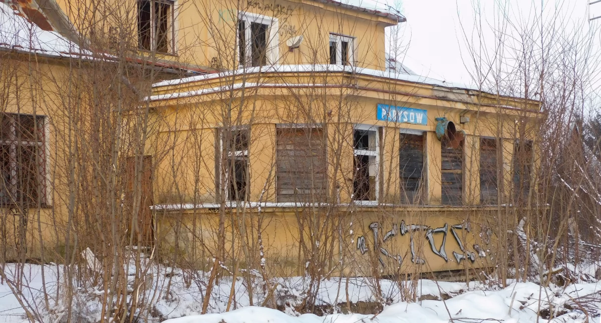 Inwestycje Powiat, przystanek Parysowie - zdjęcie, fotografia