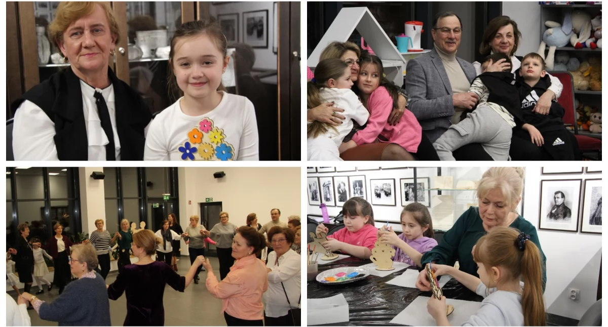 Spotkania, „Na ludową nutę Babcią Dziadkiem” międzypokoleniowe spotkanie - zdjęcie, fotografia