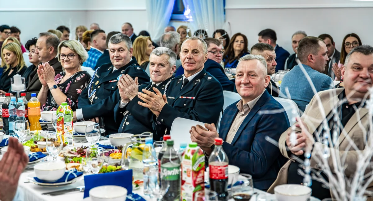 Uroczystości Powiat, Spotkanie noworoczne gminie Łaskarzew - zdjęcie, fotografia