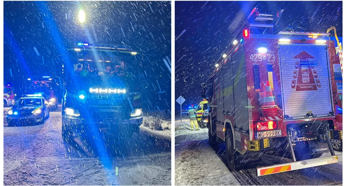 Wypadki drogowe , Śmiertelny wypadek Potrącony pieszy zginął miejscu - zdjęcie, fotografia