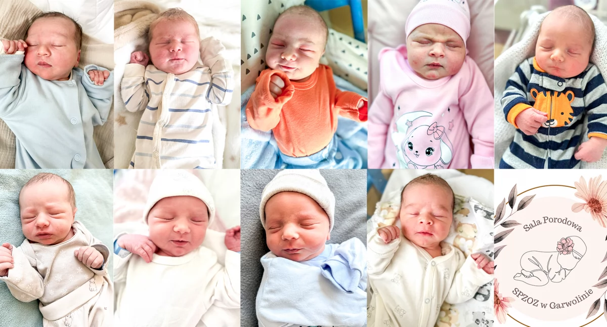 Inne Ciekawostki, najmłodsi mieszkańcy Noworodki garwolińskiej porodówki - zdjęcie, fotografia