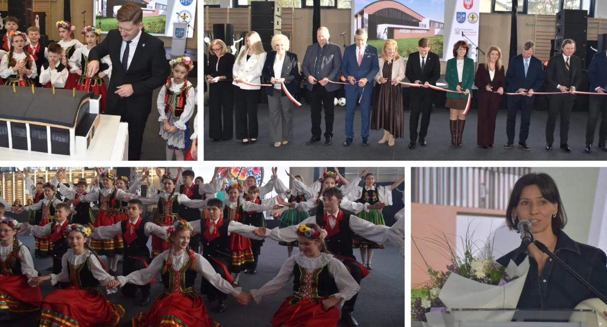 Interwencje Powiat, Arena Łaskarzew oficjalnie otwarta Historyczny dzień miasta - zdjęcie, fotografia
