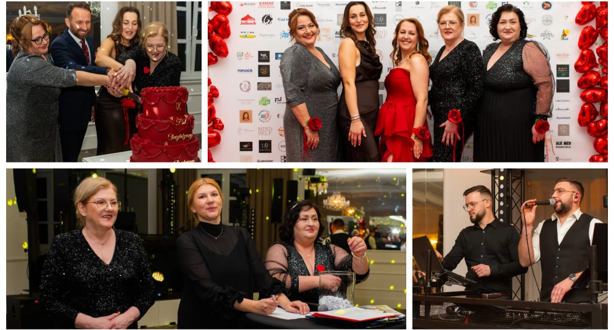 Inne Powiat, Charytatywny Michałówce przeszedł historii Walentynkowe serca oświaty - zdjęcie, fotografia