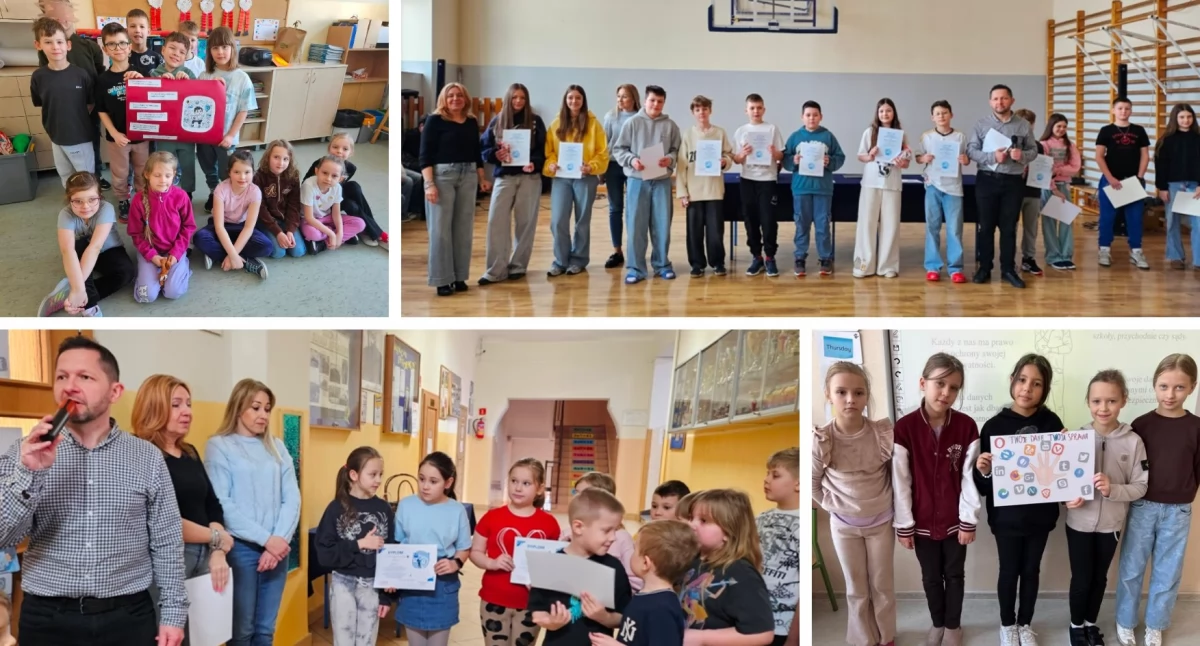 Inne Miejskie, uczniowie stali Strażnikami Danych Osobowych - zdjęcie, fotografia