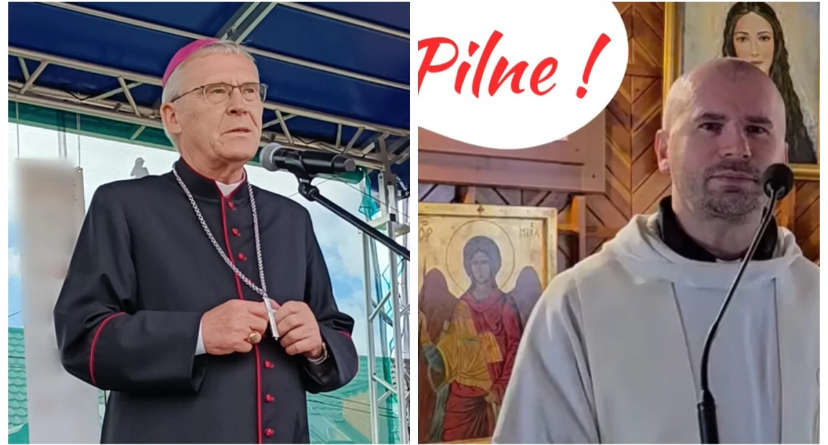 Inne Ciekawostki, Biskup wydał ostrzeżenie przed spotkaniem księdzem Galusem - zdjęcie, fotografia