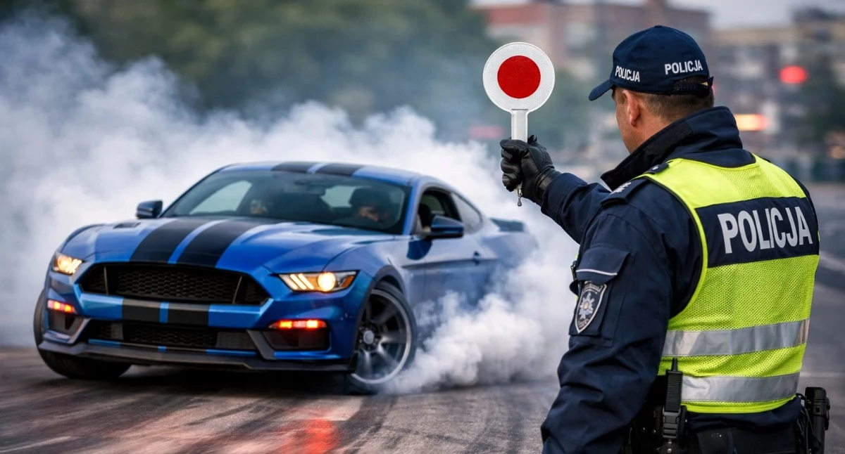 Komunikaty policji , przepisy drogowe obowiązują Koniec „driftowaniem” ulicach - zdjęcie, fotografia