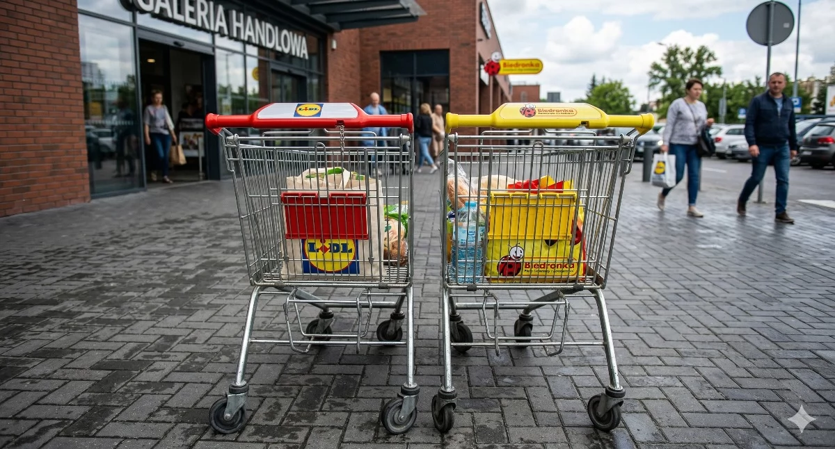 Lidl i Biedronka - w Garwolinie nie jest wcale taniej niż w Warszawie