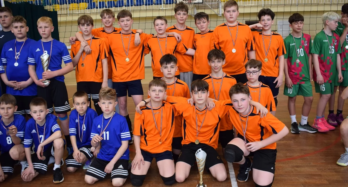 Inne Powiat, Siatkarze szkoły podstawowej Górznie mistrzami powiatu! - zdjęcie, fotografia