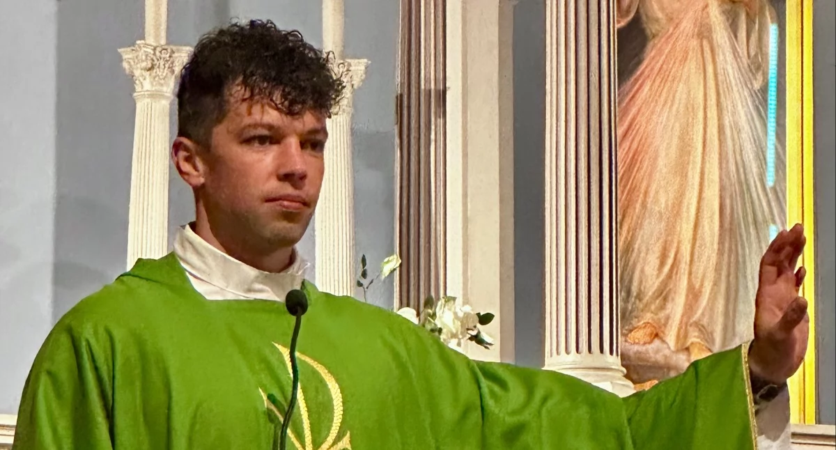 Ks. Jakub Wąsowski, jest księdzem i studentem KUL