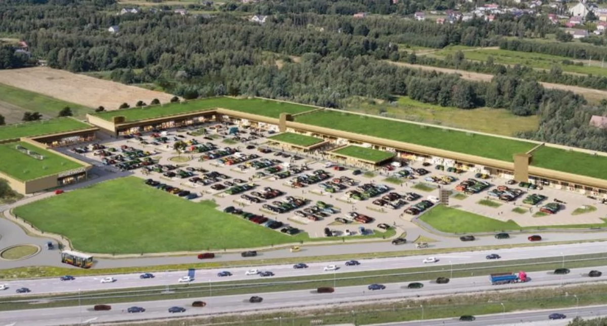 Pieniądze, handlowy pobije ofertą garwolińskie strefy Zobacz postępy budowy - zdjęcie, fotografia