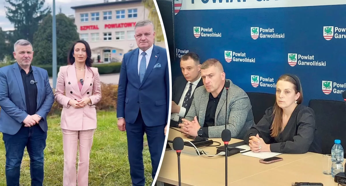 Inne Powiat, Presja przyniosła efekt Wkład własny modernizacji szpitala Garwolinie zabezpieczony - zdjęcie, fotografia