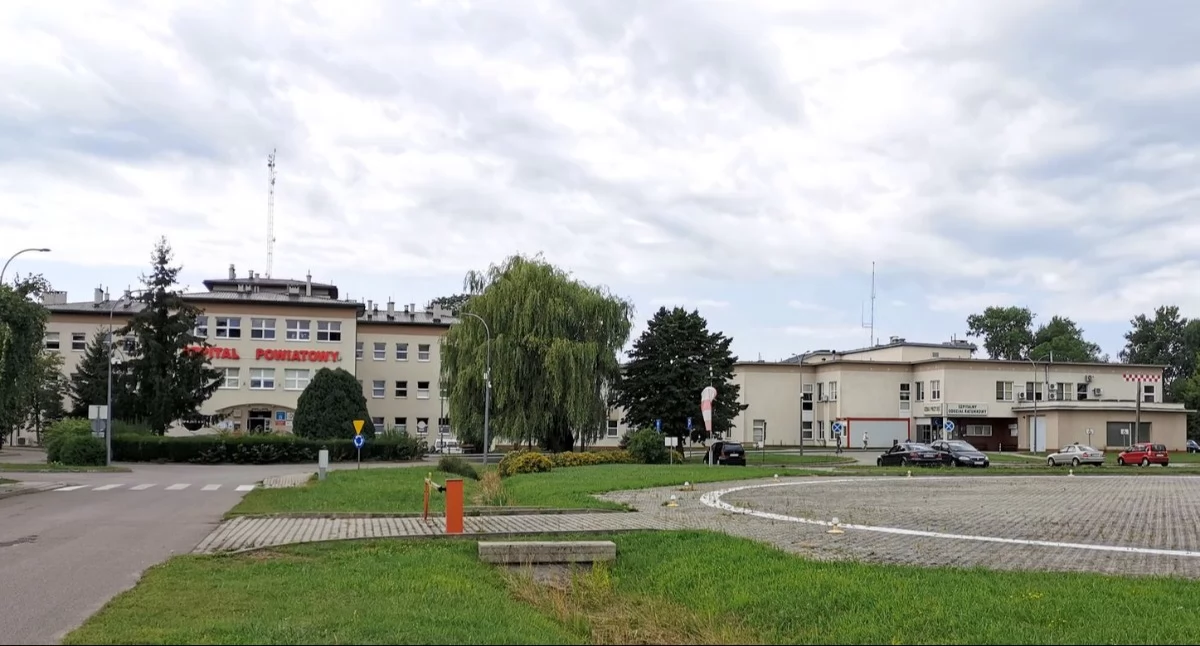 Szpital w Garwolinie (fot. Facebook SPZOZ)