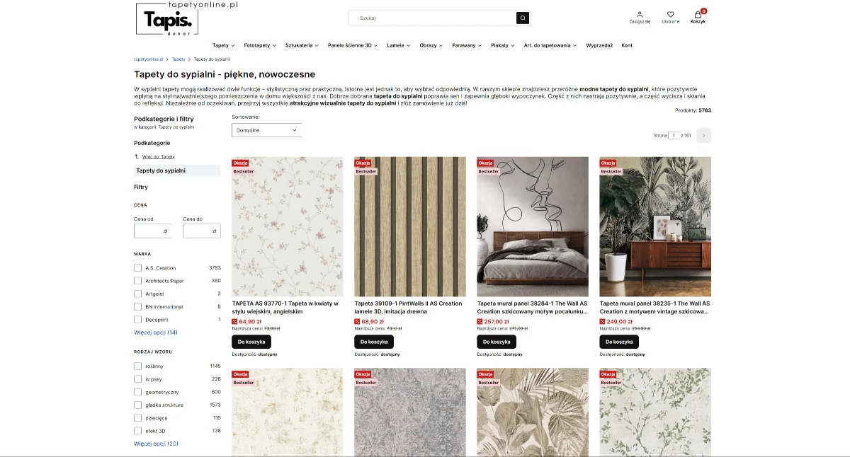 Artykuł Sponsorowany, Tapety małej sypialni jakie wzory kolory sprawdzają najlepiej - zdjęcie, fotografia