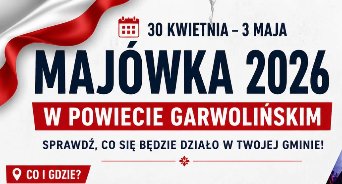 Uroczystości Powiat, robić majowy weekend powiecie garwolińskim Przegląd wydarzeń - zdjęcie, fotografia