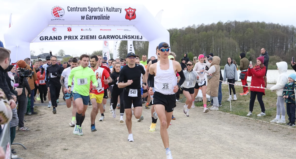 Biegi, Rekord trasy Garwolinie świetny start Grand Ziemi Garwolińskiej - zdjęcie, fotografia
