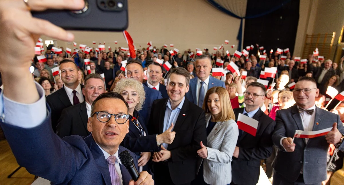 Inne Powiat, Mateusz Morawiecki Maciejowicach „Potrzebny połączenie S17” - zdjęcie, fotografia