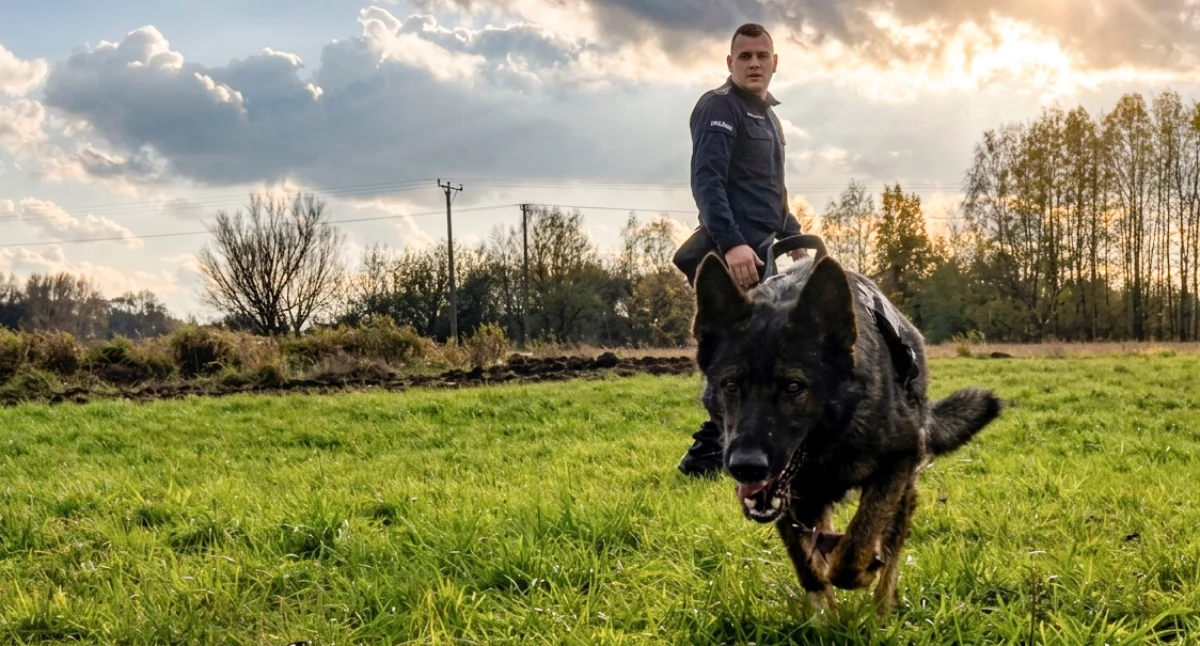 Zdjęcie: Sprawą zajęli się kryminalni z Garwolina. W działaniach uczestniczył także policyjny pies służbowy Frida