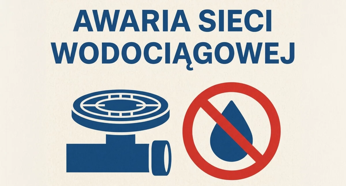 Inne Powiat, Awaria wodociągu Pilawie Przerwy dostawie mieszkańców kilku miejsowości - zdjęcie, fotografia