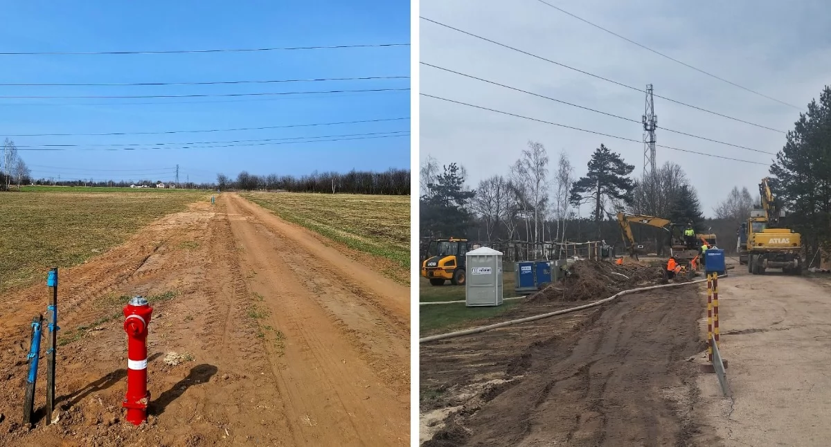 Inwestycje Powiat, Maciejowice zakończyły rozbudowę sieci wodociągowo kanalizacyjnej Inwestycja ponad - zdjęcie, fotografia