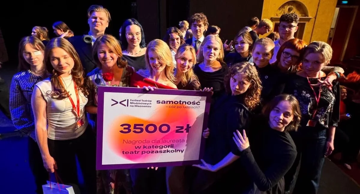 Teatr, Teatr Rękawiczka Garwolina zdobył główną nagrodę Festiwalu Teatrów Młodzieżowych Mazowszu - zdjęcie, fotografia