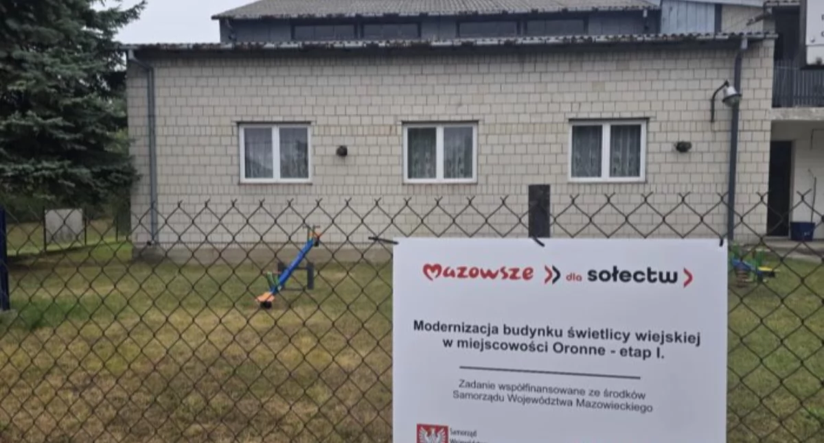 Interwencje Powiat, dachy głowami mieszkańców Świetlice przejdą modernizację - zdjęcie, fotografia
