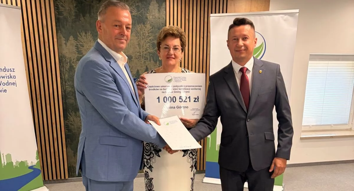 Inne Powiat, Milion złotych umorzony Gmina Górzno szansą ekologiczne inwestycje - zdjęcie, fotografia
