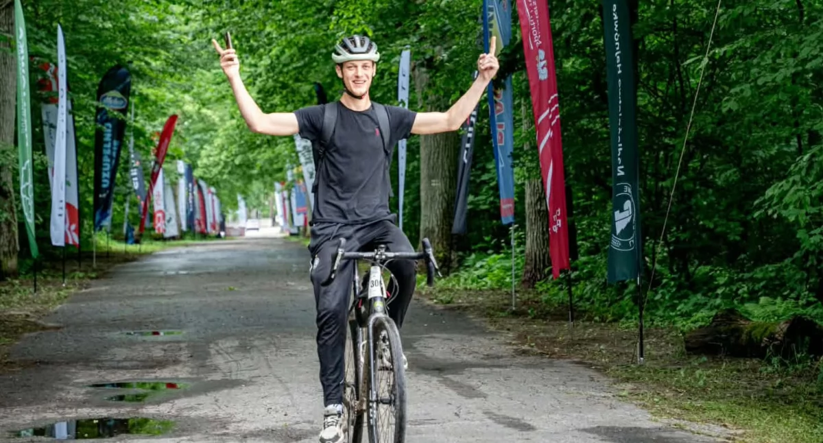 Zdjęcie: 27-letni Damian Łapacz z Sośninki koło Łaskarzewa w sobotę stanie na starcie IX edycji ultramaratonu Wisła 1200