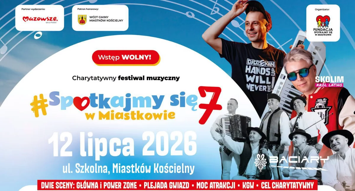 W Powiecie, Miastków Kościelny znów połączy muzykę pomoc niedzielę odbędzie edycja „Spotkajmy Miastkowie” - zdjęcie, fotografia