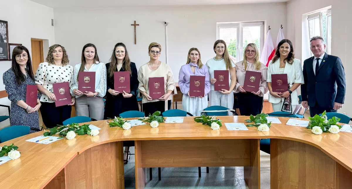 Inne Powiat, Kolejny zawodowej karierze nauczycielki mianowane - zdjęcie, fotografia