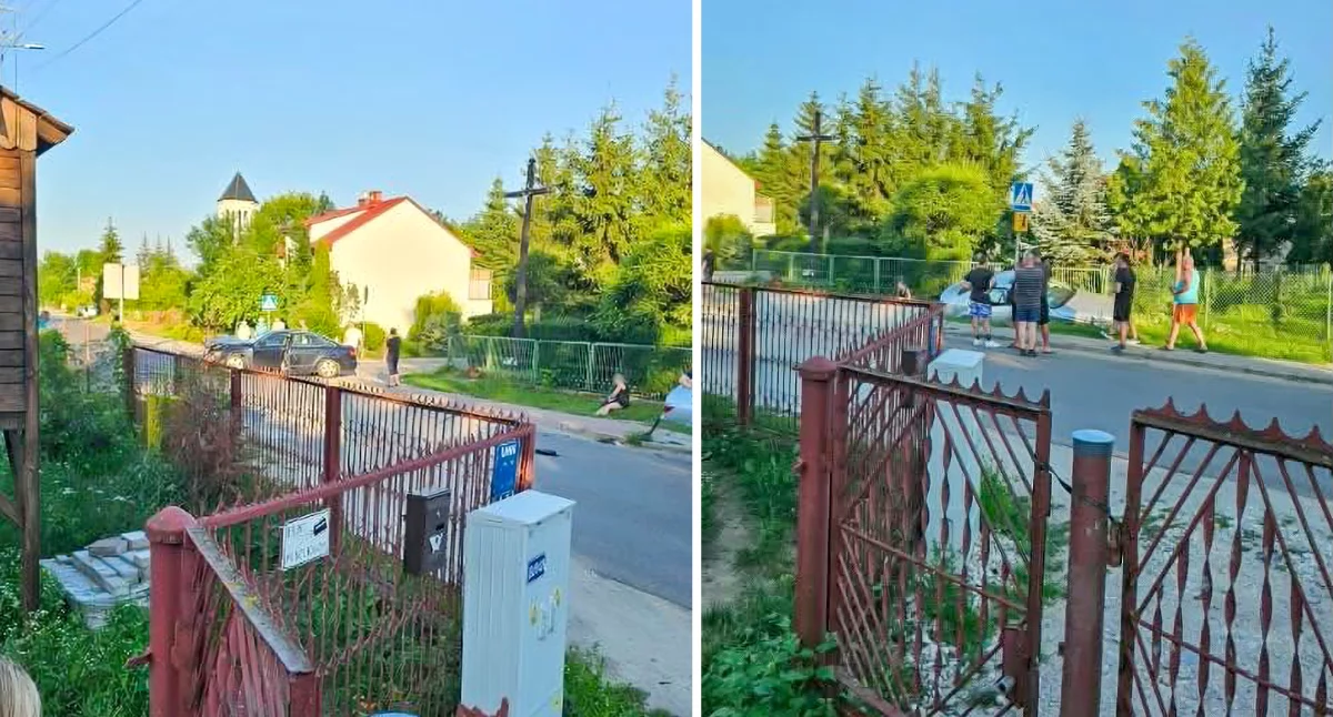 Wypadki drogowe , Wymusił pierwszeństwo „Stopie” - zdjęcie, fotografia