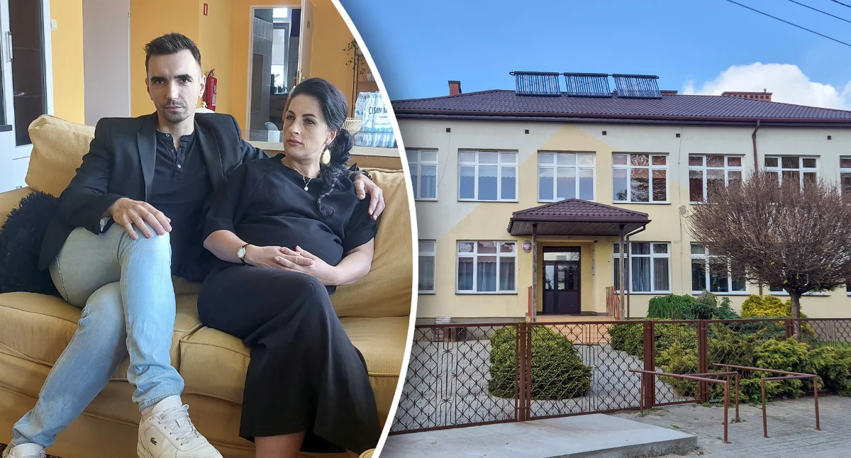 Inne Powiat, budynku dawnej szkole będzie dziecka - zdjęcie, fotografia