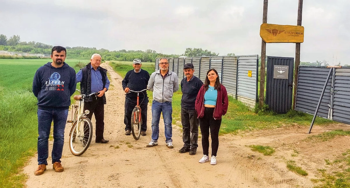 Zdjęcie: Prywatny inwestor uruchomił w Kochowie strzelnicę. - Nikt nas nie pytał o zdanie, nie było żadnego wywiadu środowiskowego - żalą się mieszkańcy Kochowa Kępy