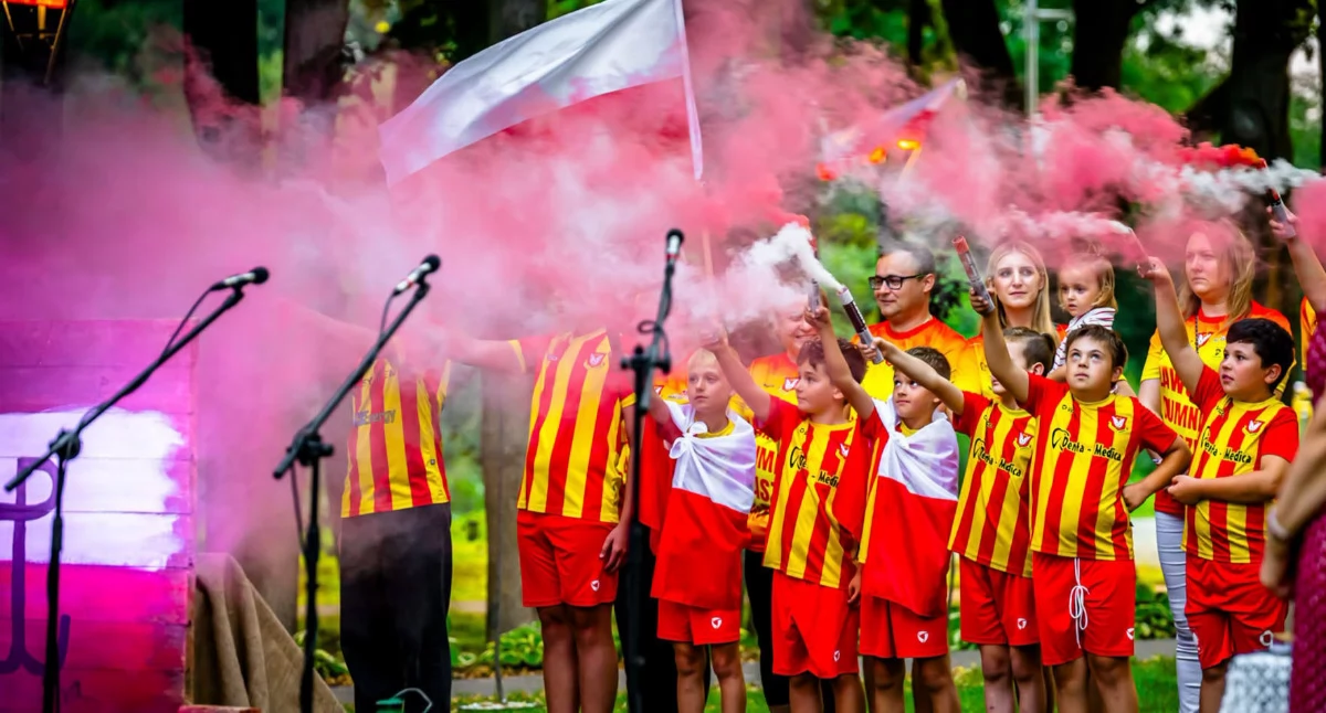 Uroczystości Powiat, Mieszkańcy gminy Łaskarzew uczcili rocznicę wybuchu Powstania Warszawskiego - zdjęcie, fotografia