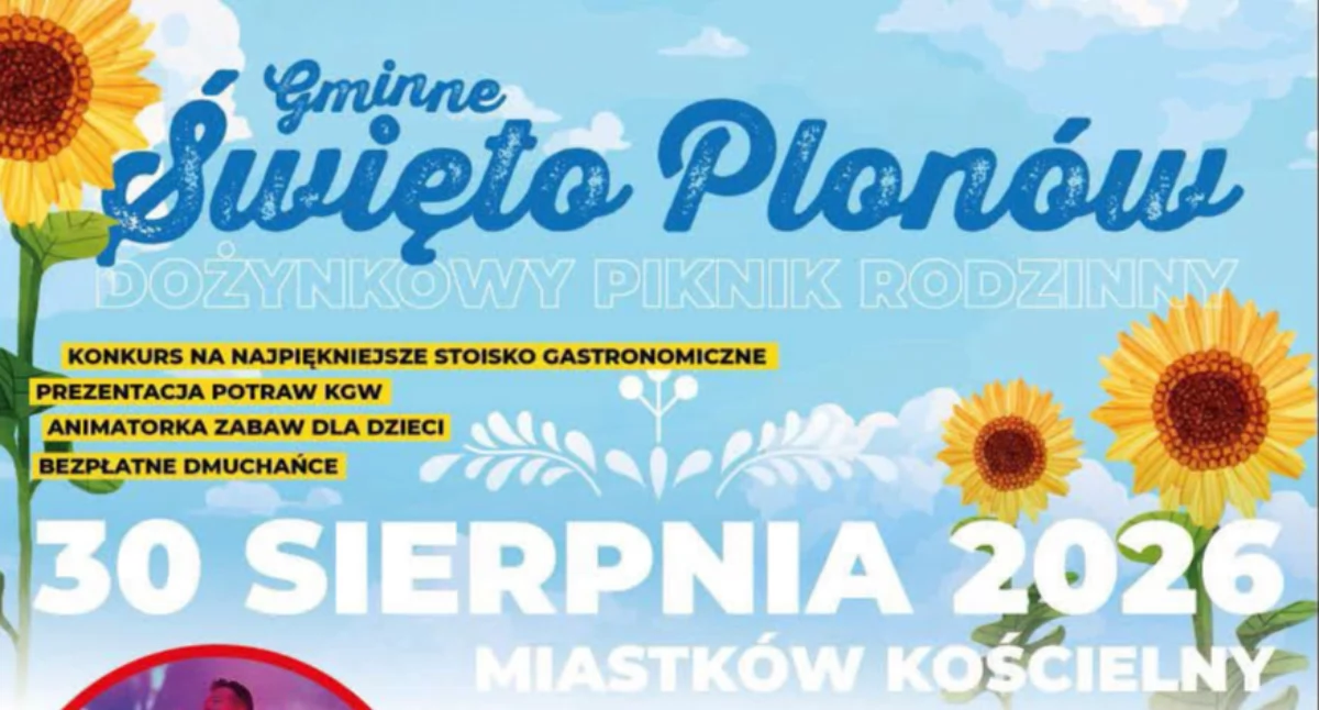 W Powiecie, Gminne Święto Plonów Miastkowie Kościelnym Joker gwiazdą wieczoru! - zdjęcie, fotografia
