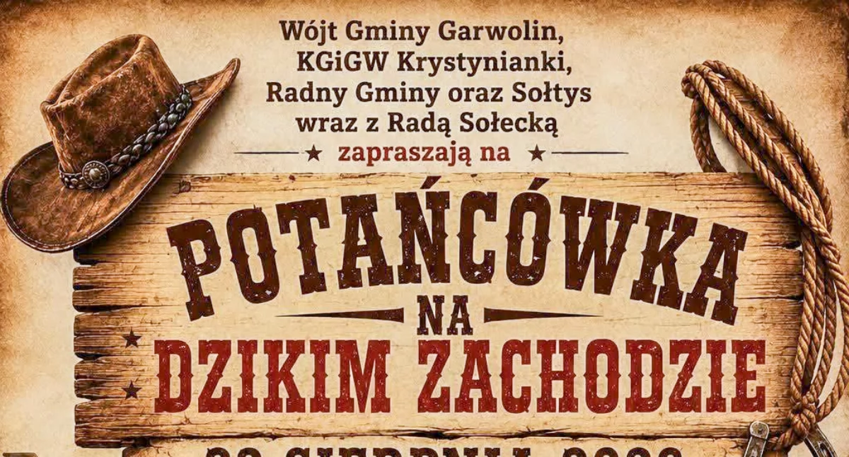 W Powiecie, Potańcówka Krystynie Szykuje wieczór Dzikim Zachodzie - zdjęcie, fotografia