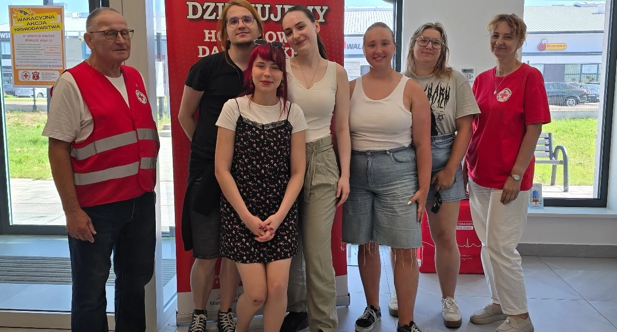 Charytatywnie, Wakacyjne wsparcie życia Garwolinie dzięki akcji krwiodawstwa - zdjęcie, fotografia
