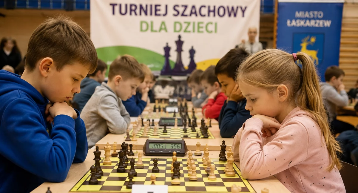 Młodzi szachiści powalczą o Puchar Burmistrza Łaskarzewa