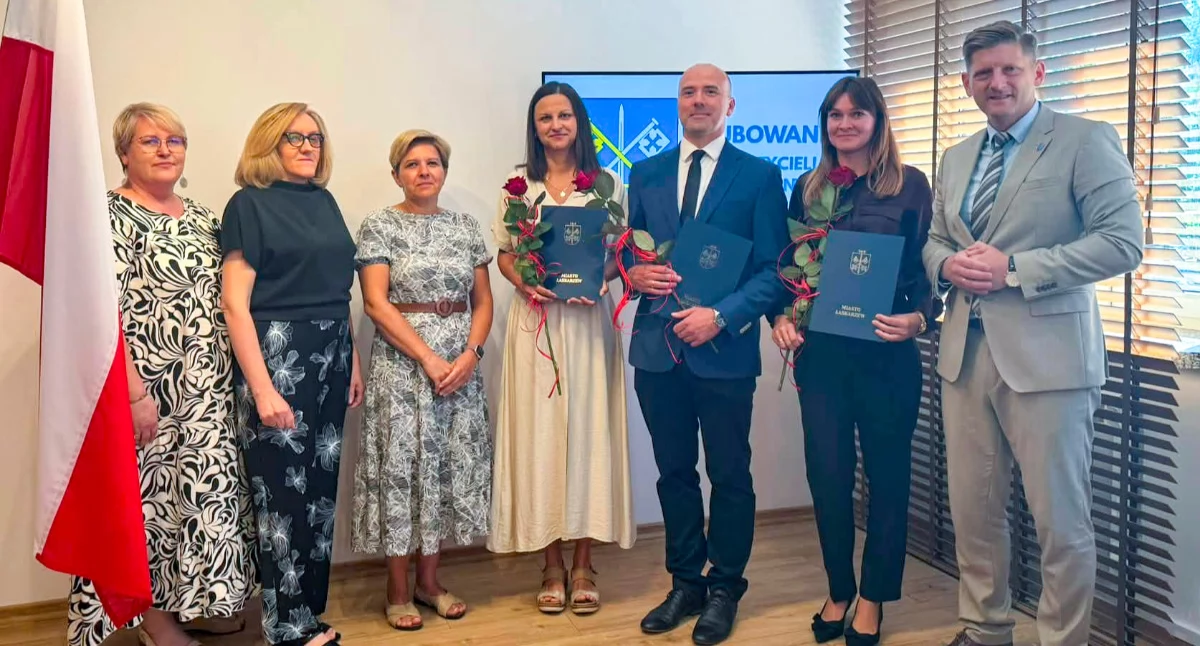 Inne Powiat, Uroczyste ślubowanie mianowanie nauczycieli Łaskarzewie - zdjęcie, fotografia
