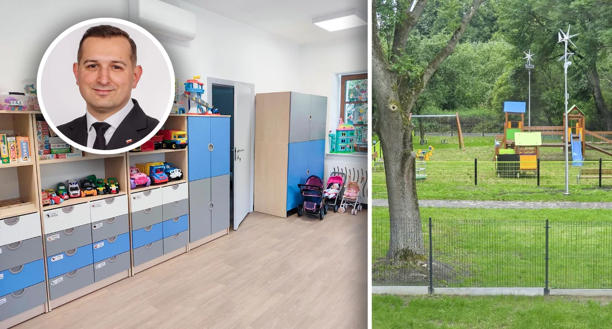 Inwestycje Powiat, Szkoły gminie Łaskarzew gotowe Remonty parking wyposażenie - zdjęcie, fotografia