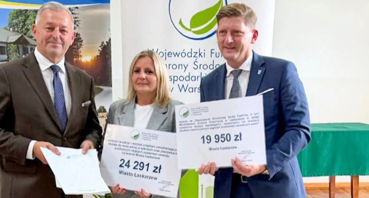 Inne Powiat, Łaskarzew dostał ponad Pieniądze urządzenia wodą pitną - zdjęcie, fotografia
