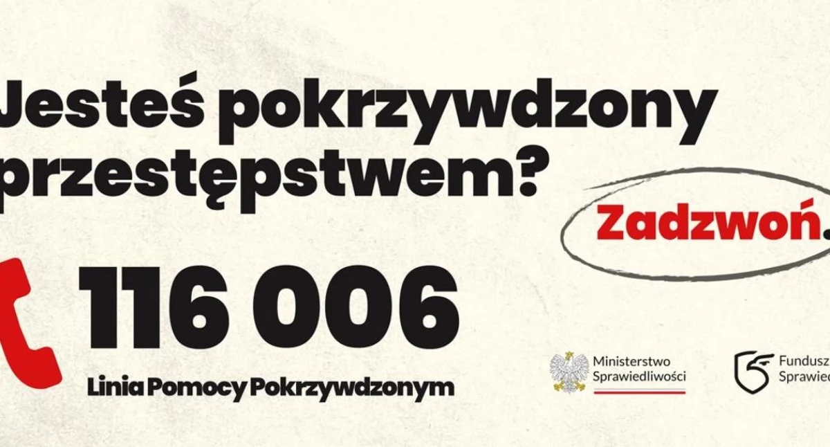 Inne Powiat, Ruszyła całodobowa bezpłatna infolinia pokrzywdzonych przestępstwem - zdjęcie, fotografia