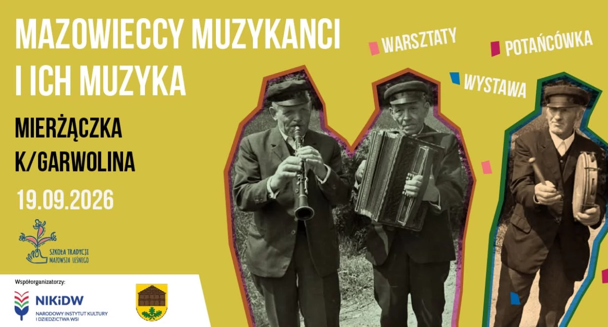 W Powiecie, Mazowieccy muzykanci wrócą Mierżączki Potańcówka dechach wspomnienie dawnych artystów - zdjęcie, fotografia